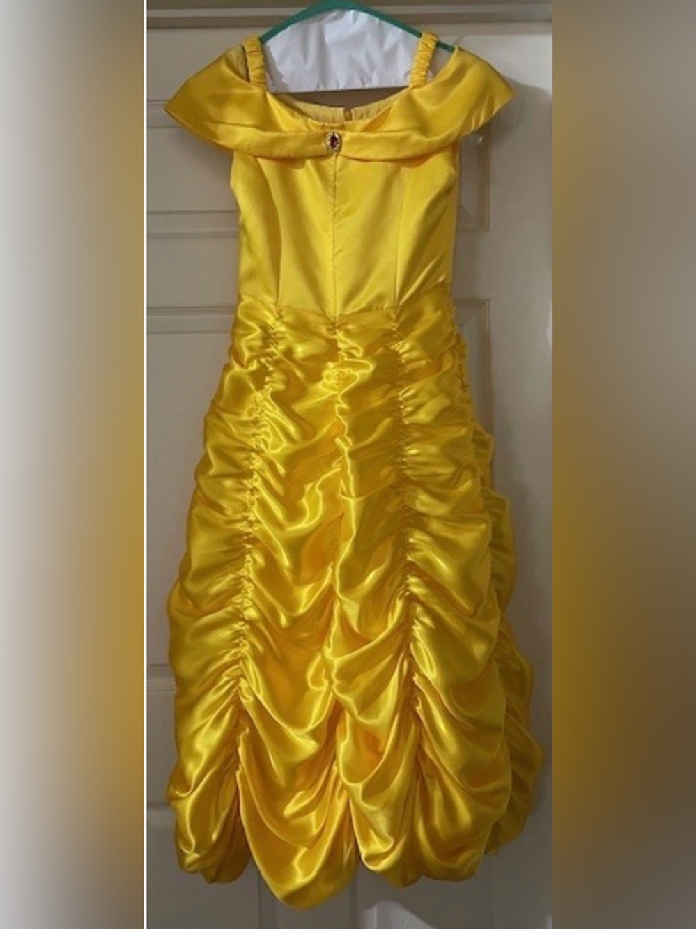 Princess BELLE BEAUTY & THE BEAST Ball Gown Costume size 150 Girls Costume